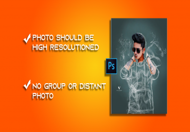 Transparent Smoke Effect On Your Photo - Photo Editing in Photoshop