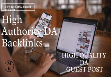Publish your Guest Post on High DA/Traffic Website