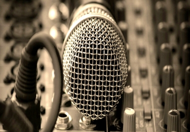 Professional voice over artist