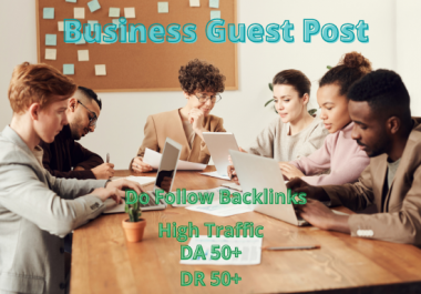 I will do high da business guest post,  da 89 business blog post