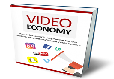 Video economy using YouTube,  Snapchat and other video platforms