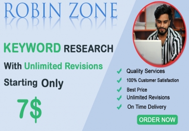 I will do SEO keyword research and competitor analysis to get your website ranked faster