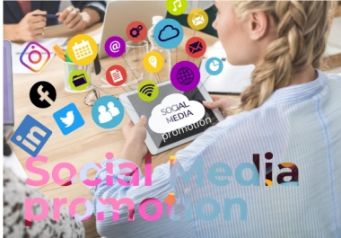 I will do social media promotion