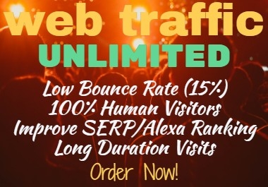 UNLIMITED Website EXPOSURE NICHE/KEYWORDS Targeted FOR 30 DAYS