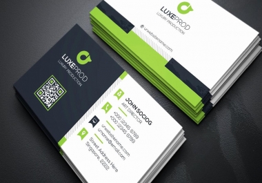 I will make a unique business card with a QR code for your business.
