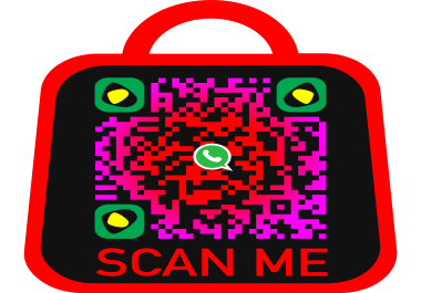 Most attracted QR CODE design for your brand.