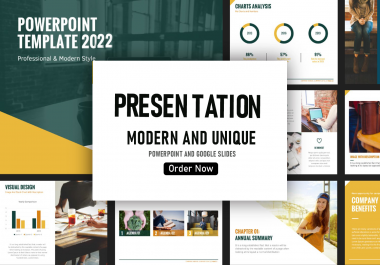 design powerpoint presentation or google slides
