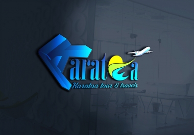 I will create High Quality 3d logo design with source file