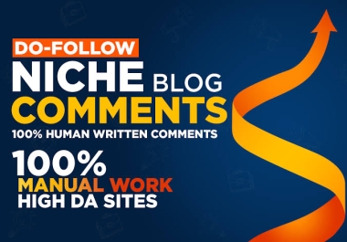 I will create 3500 niche relevant manual blog comment backlinks for google rank