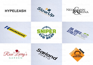 I will do 5 unique logo ideas for food,  restaurant,  café,  bakery,  and coffee shop business