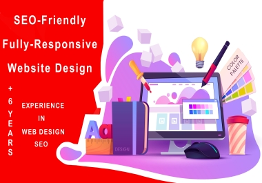 Design & Develop a Fully Responsive SEO friendly website using Wordpress