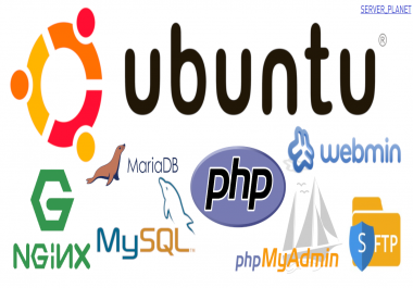 Install webserver in your unmanaged dedicated server