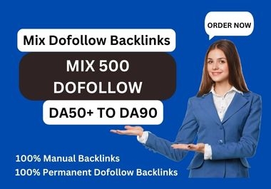 I will build 100 High Authority Dofollow backlinks Backlinks for your website ranking