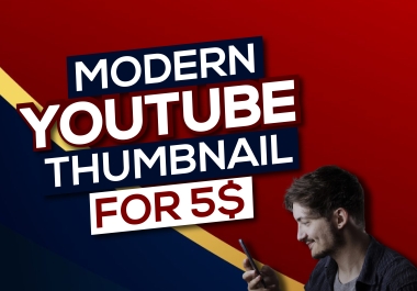 I will design attractive and catchy youtube thumbnail