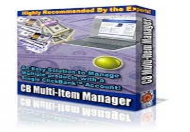 Products With a Single ClickBank Multi Product Manager