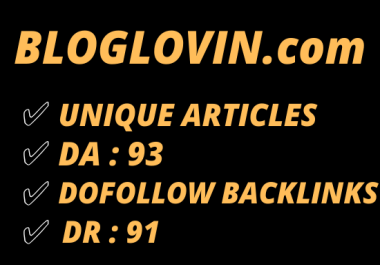I will guest post on bloglovin, com