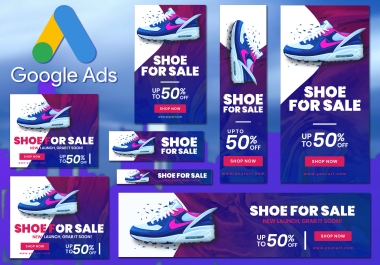 I will create Amazing Web Banners for you