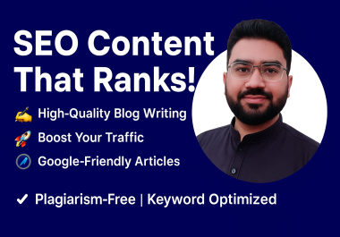 I Will Write Creative Website Content writer and Blog Post