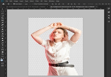 I will do photoshop editing background removal 50 images 24 hours