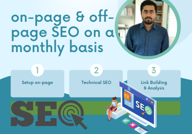 I will top rank your website on monthly basis SEO