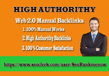 Web 2.0 Backlinks Domain Authority 40 to 90