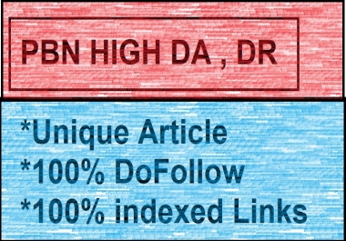 I will give high da,  DR dofollow backlinks for SEO 50 IP