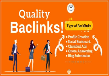 Get quality backlinks for your website.