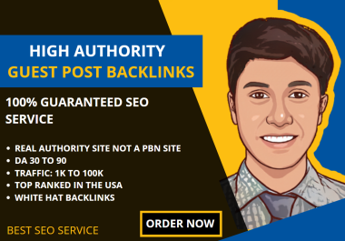 I Will Publish Guest Post On High Authority Websites For Dofollow Backlinks
