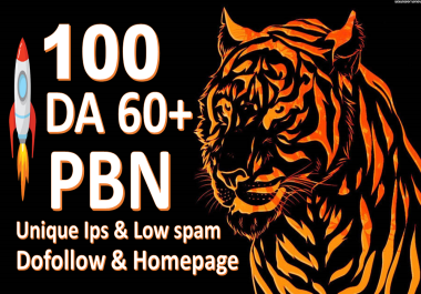 100 PBN on DA 60+ permanent Dofollow SEO backlinks