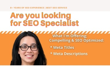 I will write 10 SEO optimized title & meta descriptions