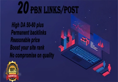 I will provide you 20 powerful do follow and high DA PBN links