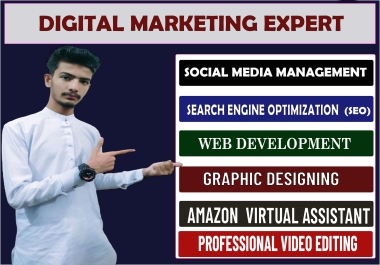 I will manage your digital marketing completely