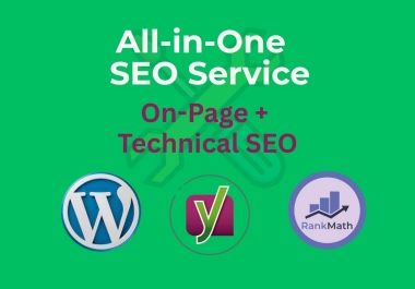 Complete WordPress SEO Setup with Yoast or RankMath + Technical SEO Optimization