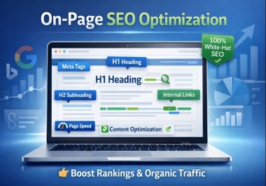 7 Pages Complete On Page SEO Optimization To Improve Google Rankings & Traffic