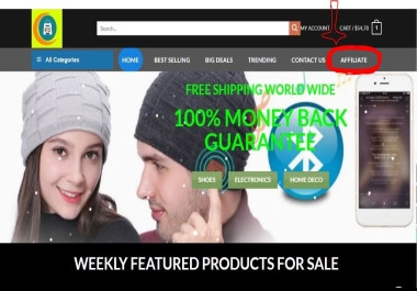 Add affiliate program to your word press website