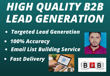 Build an email list of prospects and generate B2B leads