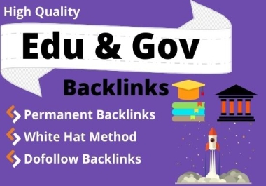 I will Build 30 High Quality Dofollow Edu and Gov Backlinks on high DA sites