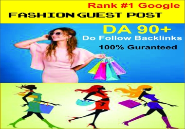 I will do fashion Guest Post on a high da blog