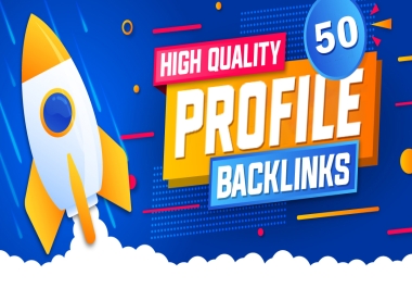 I will create high quality dofollow social media profile seo backlinks.