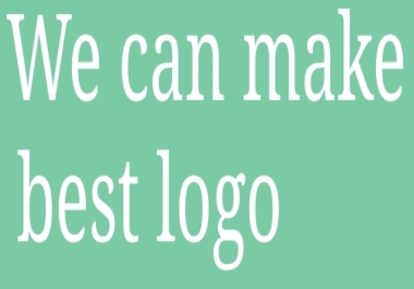 We crate grate logo in short time