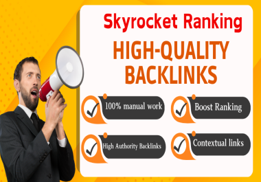 Boost Ranking-50 Backlinks will provide to explode your Ranking with white hat SEO Link Building