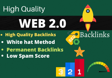 I will do 80 web 2.0 dofollow offpage seo dofollow backlinks on high quality website