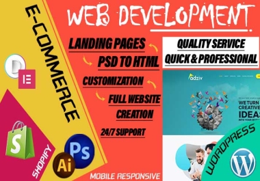 I will be your divi or elementor expert