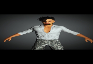 I will create 3d modelling character,  3d character design for game or Nft