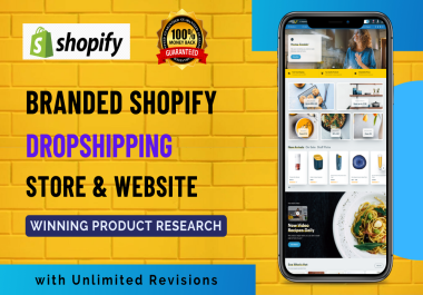 I Will Design Profitable Shopify Store With Premium Theme
