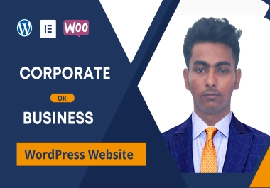 Create business corporate and consulting responsive wordpress website.