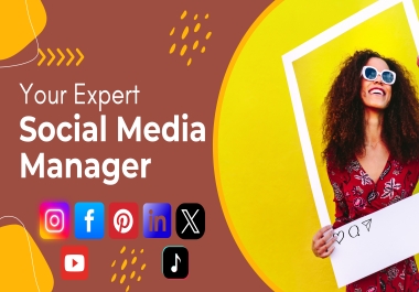 I will be your social media oparetor and social media advertisement content creator