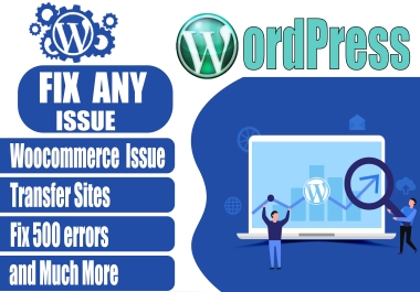 I will fix woocommerce issues and wordpress bugs