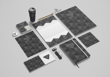 I will design professional corporate identity print template.