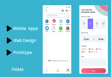 I will do web mobile app UI UX design wireframe or prototype mockup